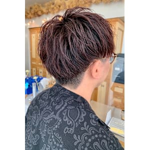 メンズ刈り上げマッシュ