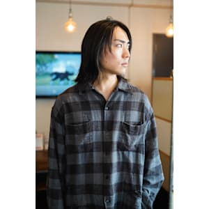 メンズロングヘア