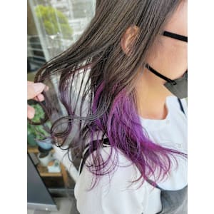 インナーカラーはお好きな色で★