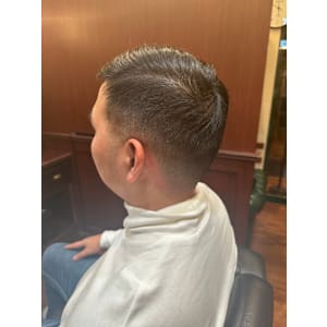 MEN'Sアッシュニュアンスパーマ韓国マッシュスペインカール