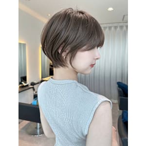 絶壁解消前下がりショートボブ【NAYUMI】