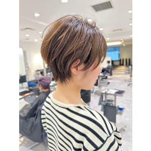 前髪ありすっきり耳かけショート【NAYUMI】