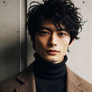 マッシュ短髪ツーブロックモテる束感モテ髪イケメン黒髪ビジネス