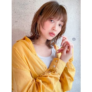 メルティーカラー/フェミニンロング/似合わせカット/渋谷