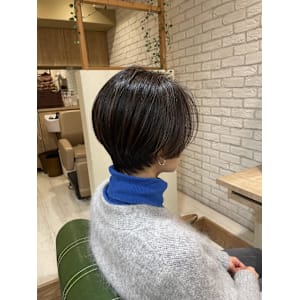 【Ayung銀座】ショート×ハイライト