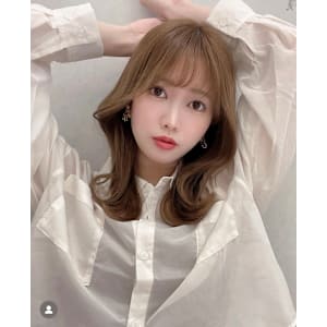 髪質改善/ミディアム/ボブ/白髪染め/韓国/レイヤー/中目黒 - Louwe 中目黒 髪質改善＆カラー＆トリートメント＆ヘッドスパ【ローウェ ナカメグロ カミシツカイゼン アンド トリートメント アンド ヘッドスパ】掲載中