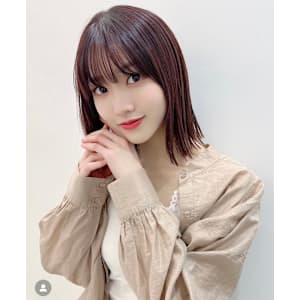 髪質改善/ミディアム/ボブ/白髪染め/韓国/レイヤー/中目黒