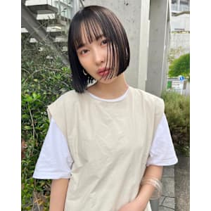 髪質改善/ミディアム/ボブ/白髪染め/韓国/レイヤー/中目黒