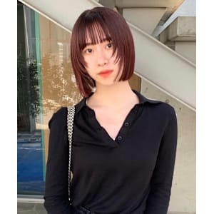 髪質改善/ミディアム/ボブ/白髪染め/韓国/レイヤー/表参道