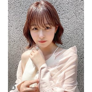 髪質改善/ミディアム/ボブ/白髪染め/韓国/レイヤー/表参道