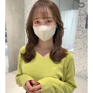 髪質改善/ミディアム/ボブ/白髪染め/韓国/レイヤー/表参道