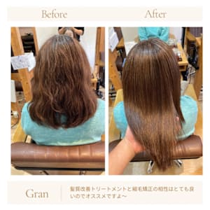 お客様髪質改善データ1651（縮毛矯正と髪質改善） - Grand × AtlierDonguri【グランバイアトリエドングリ】掲載中