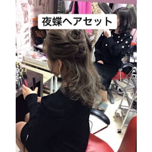 夜のお仕事ヘアセット