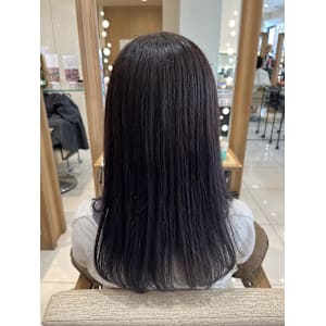 ［なつな］ダークラベンダー/透明感カラー