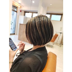 パラパラカラーのおしゃれボブヘア - hairsalonDay's【ヘアサロンデイズ】掲載中