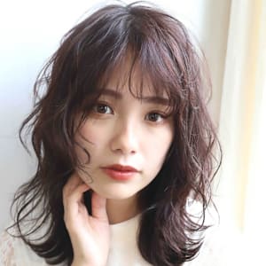 カールレイヤー外ハネミディ