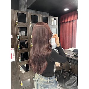 ブリーチなしワインレッド【錦糸町北口】