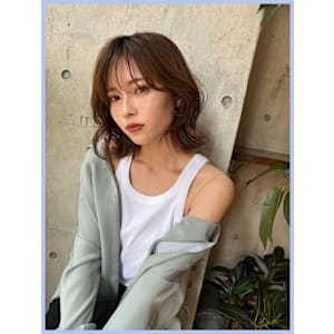 ラベンダーカラーの美髪ピンク