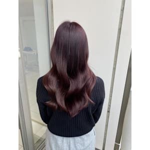 Mako / チェリーレッド ブリーチなし 暖色カラー