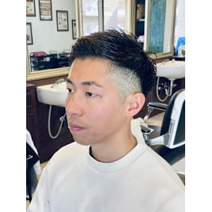 【30代男性】ロンドンショートツーブロック（大宮/バーバー）