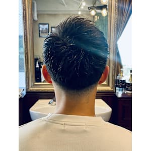 【30代男性】ロンドンショートツーブロック（大宮/バーバー）