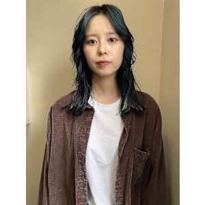 くすみgreen/青みgreen