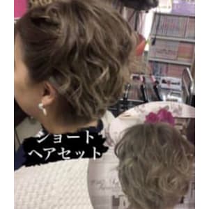ショートのヘアセット