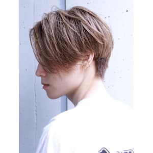 ツーブロックハンサムショート