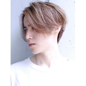 ツーブロックハンサムショート