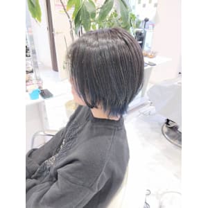 切りっぱなしボブ