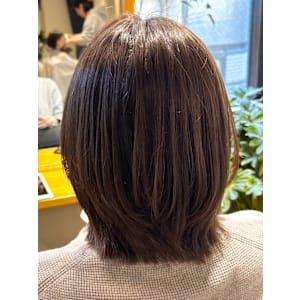 30代40代50代アイロンでスタイリング簡単外ハネボブレイヤ