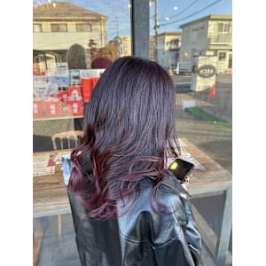 『ガーリースタイル』ボルドーカラー