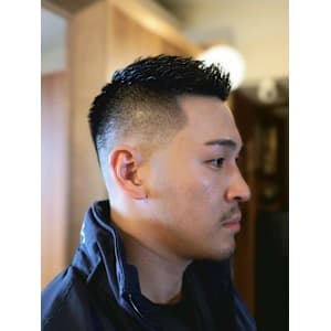 フェード　理容室　バーバー　バーバースタイル　刈り上げ　短髪
