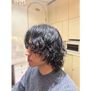 メンズパーマスタイル