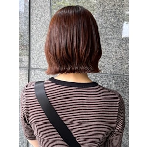 【feliceMICHI 豊田希美】グレージュ　くびれボブ