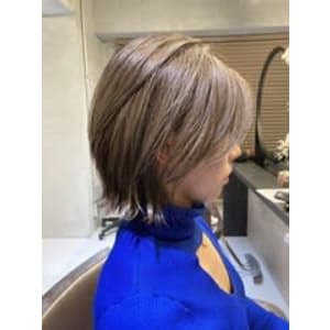 美人ショート×小顔ヘア