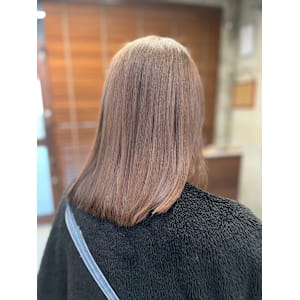 白髪染めを使わない白髪ぼかしベージュカラー？