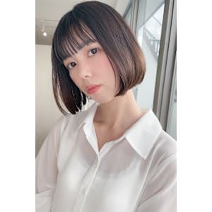 前髪カット➕前髪縮毛矯正