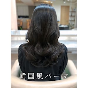韓国風パーマ/コテ巻き風パーマ/デジタルパーマ