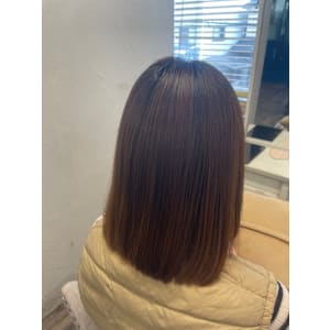 結べるサラサラミディアムヘアー