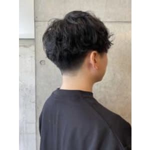 ニュアンスパーマ　シャドウパーマ　マッシュ　代官山　中目黒