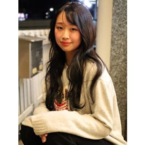 ロング大きめウェーブ