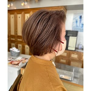 白髪ぼかしハイライト