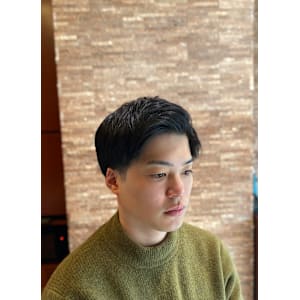 銀座 ナチュラル ツーブロック