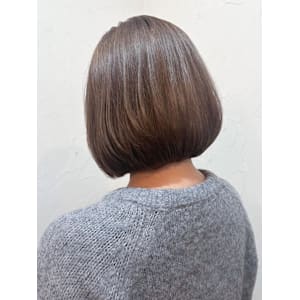 【Reir_下北沢】*Aラインボブ＋マロンベージュ＊