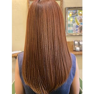 感動ストレートで自分史上1番の髪質を