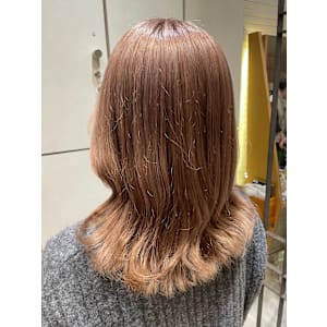 ラベンダーベージュミディアムレイヤー×小野ふゆり