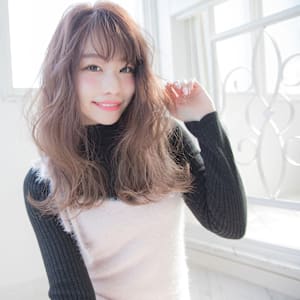 ☆ミルキーブラウン×ふわゆれカール☆-新宿店-