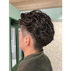 メンズ　パーマスタイル