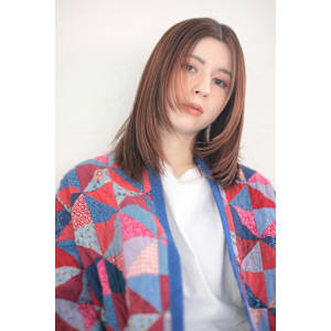 レイヤーロング　ウルフ　ハイライト　代官山　中目黒　恵比寿